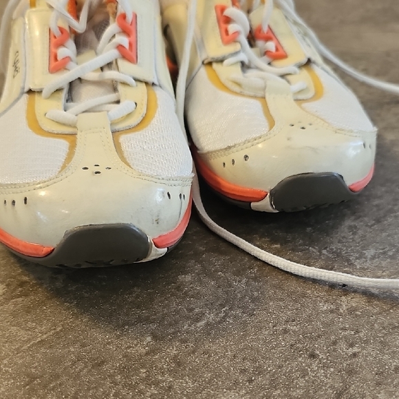 Ryka Women's White and Coral Athletic Shoes - Picture 4 of 12